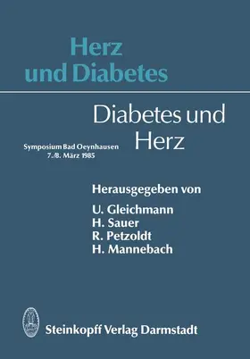 Sauer / Gleichmann |  Herz und Diabetes | Buch |  Sack Fachmedien