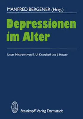 Bergener |  Depressionen im Alter | eBook | Sack Fachmedien
