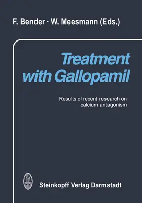 Bender / Meesmann |  Treatment with Gallopamil | Buch |  Sack Fachmedien