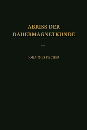 Fischer |  Abriss der Dauermagnetkunde | Buch |  Sack Fachmedien