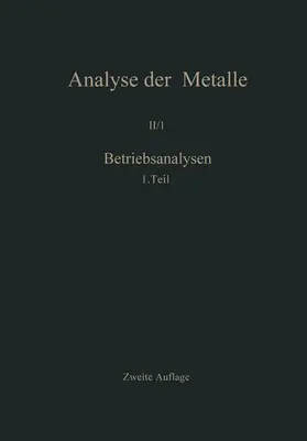  Betriebsanalysen | Buch |  Sack Fachmedien