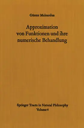 Meinardus | Approximation von Funktionen und ihre numerische Behandlung | E-Book | sack.de