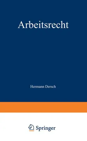 Kaskel / Dersch |  Arbeitsrecht | Buch |  Sack Fachmedien