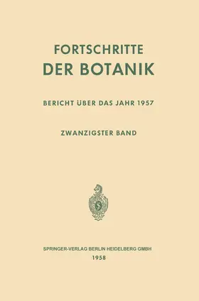 Gäumann / Bünning |  Fortschritte der Botanik | Buch |  Sack Fachmedien