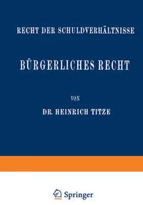 Titze |  Bürgerliches Recht | eBook | Sack Fachmedien