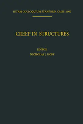 Hoff | Creep in Structures | E-Book | sack.de