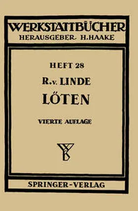 Linde | Das Löten | E-Book | www.sack.de