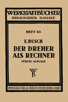Busch / Haake / Lattermann | Der Dreher als Rechner | E-Book | www.sack.de