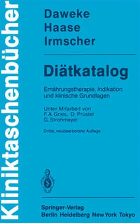 Daweke / Haase / Irmscher | Diätkatalog | E-Book | www.sack.de
