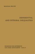 Walter |  Differential and Integral Inequalities | Buch |  Sack Fachmedien