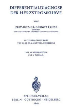 Friese |  Differentialdiagnose der Herzstromkurve | eBook | Sack Fachmedien
