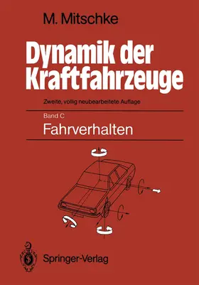 Mitschke |  Dynamik der Kraftfahrzeuge | Buch |  Sack Fachmedien