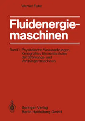 Fister |  Fluidenergiemaschinen | eBook | Sack Fachmedien