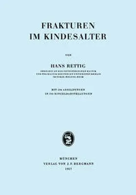 Rettig |  Frakturen im Kindesalter | eBook | Sack Fachmedien