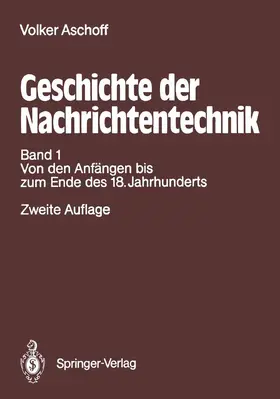 Aschoff |  Geschichte der Nachrichtentechnik | Buch |  Sack Fachmedien