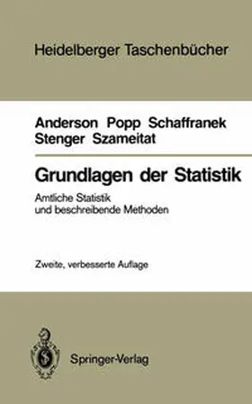 Anderson / Popp / Schaffranek |  Grundlagen der Statistik | eBook | Sack Fachmedien