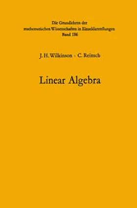 Wilkinson / Householder / Reinsch |  Handbook for Automatic Computation | eBook | Sack Fachmedien