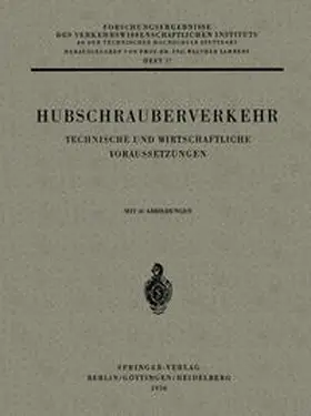 Pirath / Lambert |  Hubschrauberverkehr | eBook | Sack Fachmedien