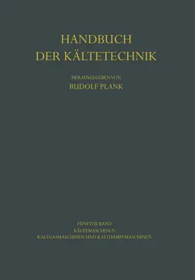 Bach |  Kältemaschinen | Buch |  Sack Fachmedien