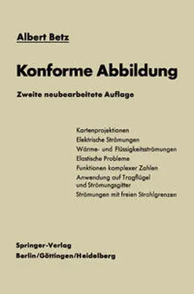 Betz |  Konforme Abbildung | eBook | Sack Fachmedien