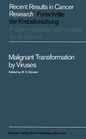 Kirsten | Malignant Transformation by Viruses | E-Book | www.sack.de