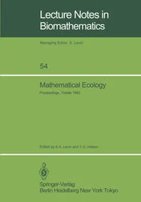 Levin / Hallam | Mathematical Ecology | E-Book | www.sack.de