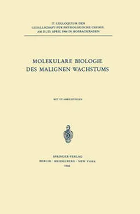  Molekulare Biologie des Malignen Wachstums | eBook | Sack Fachmedien