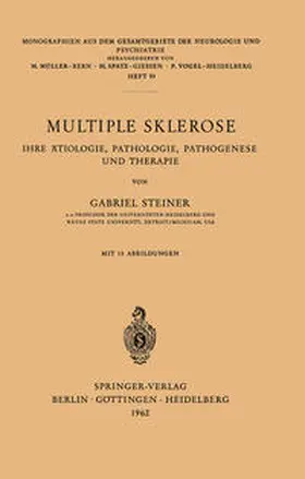 Steiner |  Multiple Sklerose | eBook | Sack Fachmedien