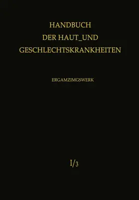 Marchionini / Spier |  Normale und pathologische Physiologie der Haut I | Buch |  Sack Fachmedien