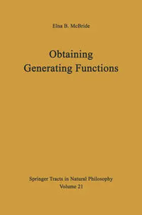 McBride |  Obtaining Generating Functions | eBook | Sack Fachmedien