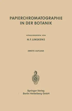 Linskens | Papierchromatographie in der Botanik | E-Book | www.sack.de