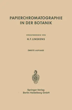 Linskens |  Papierchromatographie in der Botanik | Buch |  Sack Fachmedien
