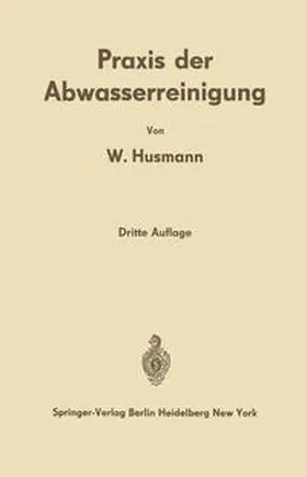 Husmann |  Praxis der Abwasserreinigung | eBook | Sack Fachmedien