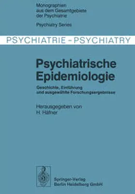 Häfner |  Psychiatrische Epidemiologie | eBook | Sack Fachmedien