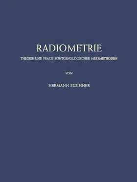 Büchner |  Radiometrie | Buch |  Sack Fachmedien