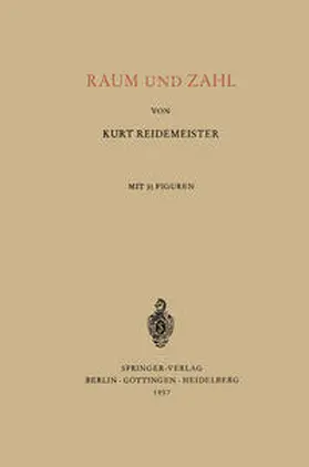 Reidemeister |  Raum und Zahl | eBook | Sack Fachmedien