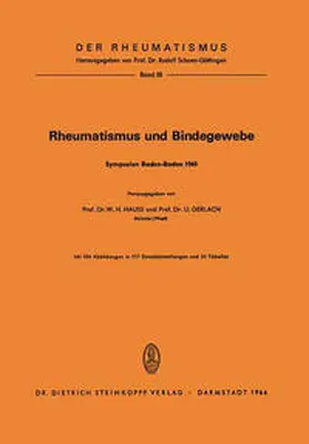 Hauss / Gerlach |  Rheumatismus und Bindegewebe | eBook | Sack Fachmedien