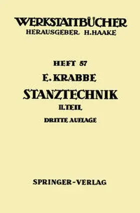 Krabbe |  Stanztechnik | eBook | Sack Fachmedien