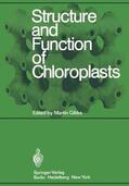 Gibbs |  Structure and Function of Chloroplasts | Buch |  Sack Fachmedien