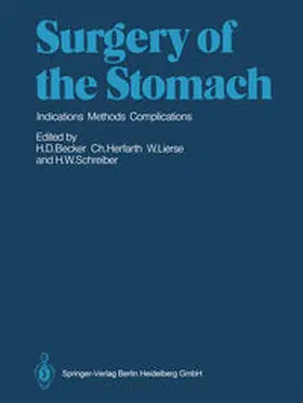 Becker / Herfarth / Lierse |  Surgery of the Stomach | eBook | Sack Fachmedien