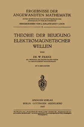 Franz |  Theorie der Beugung Elektromagnetischer Wellen | eBook | Sack Fachmedien