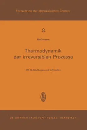 Haase |  Thermodynamik der Irreversiblen Prozesse | eBook | Sack Fachmedien