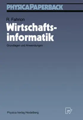 Fahrion |  Wirtschaftsinformatik | eBook | Sack Fachmedien