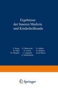 Langstein / Brugsch / Meyer |  Ergebnisse der inneren Medizin und Kinderheilkunde | Buch |  Sack Fachmedien