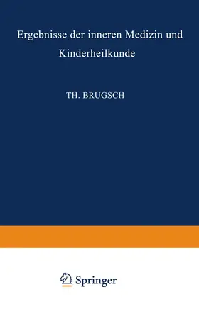 Langstein / Brugsch / Meyer | Ergebnisse der Inneren Medizin und Kinderheilkunde | Buch | 978-3-642-88776-5 | sack.de