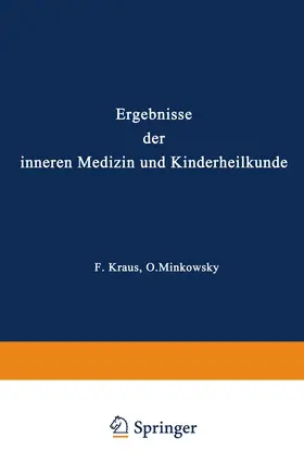 Langstein / Meyer / Schittenhelm |  Ergebnisse der Inneren Medizin und Kinderheilkunde | Buch |  Sack Fachmedien