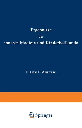 Langstein / Meyer / Schittenhelm |  Ergebnisse der inneren Medizin und Kinderheilkunde | Buch |  Sack Fachmedien