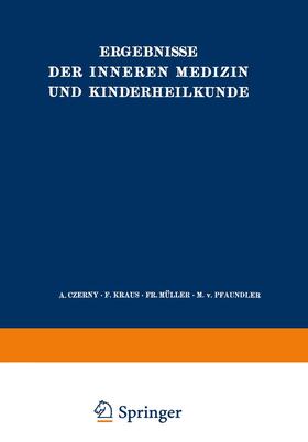 Langstein / Schittenhelm / Kraus | Ergebnisse der Inneren Medizin und Kinderheilkunde | Buch | 978-3-642-88785-7 | sack.de