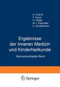 Schittenhelm / Pfaundler / Müller |  Ergebnisse der Inneren Medizin und Kinderheilkunde | Buch |  Sack Fachmedien