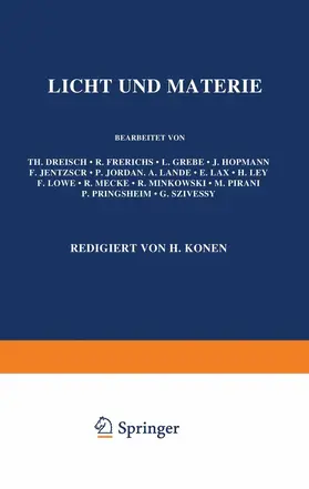 Dreisch / Konen / Geiger |  Licht und Materie | Buch |  Sack Fachmedien